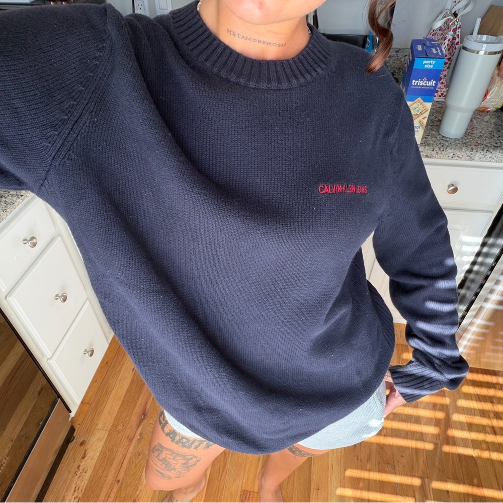 Calvin Klein Cotton Crewneck Pullover
